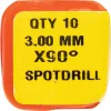 Sherwood. 3.00MM 90°-OS BEKEZDŐFÚRÓ