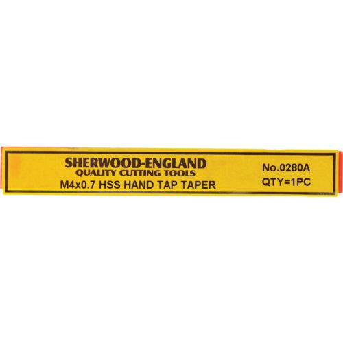 Sherwood. 4.0X0.70MM EGYENES HORNYÚ HSS KÉZI ELŐVÁGÓ MENETFÚRÓ