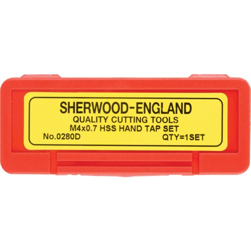 Sherwood. 4.0X0.70MM EGYENES HORNYÚ HSS KÉZI MENETFÚRÓ KÉSZLET