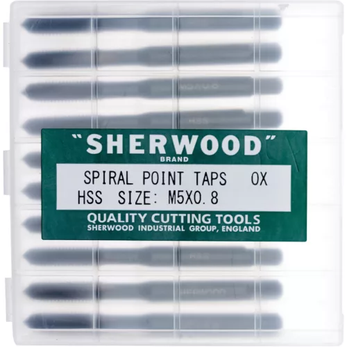Sherwood. 5.0X0.80MM EGYENES HORNYÚ HSS GÉPI MENETFÚRÓ