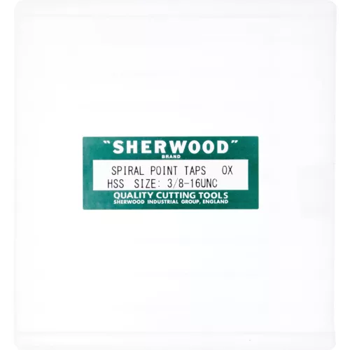 Sherwood. 3/8"X16 UNC EGYENES HORNYÚ GÉPI MENETFÚRÓ