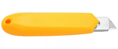 OLFA SK-5 rugóval szerelt biztonsági kés csúszásmentes markolattal, 17.5 mm