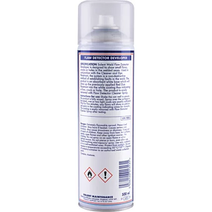 SOLENT SF3-500B repedésvizsgáló spray - előhívó 500 ml