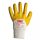 Sir Safety MIRÓ nitrilmártott védőkesztyű, sárga*