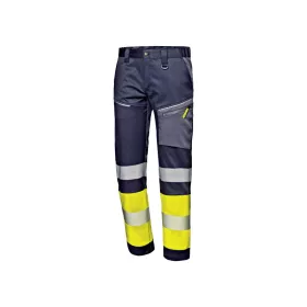  Sir Safety System Hi-Vis Contrast derekas nadrág, kék/sárga
