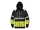 Sir Safety System Hi-Vis Contrast kapucnis melegítőfelső, fekete/sárga