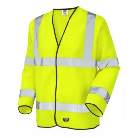   Sir Safety SPACE jól láthatósági hosszú ujjú mellény, sárga*