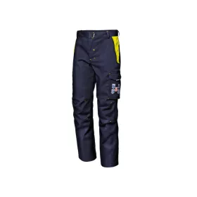   Sir Safety System Polytech Stretch multifunkcionális nadrág, kék/sárga