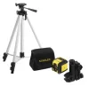 Stanley Cubix keresztsugaras lézeres szintező, tripod és táska – zöld STHT77649-1