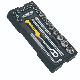 Stanley 23 részes 1/2" dugókulcs modul