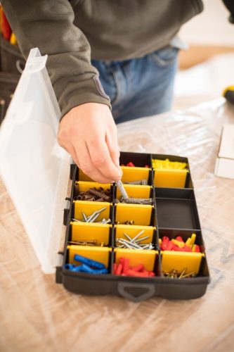 Stanley Essentials 11"-os rendszerező, 27,2x18,9x4,6 cm