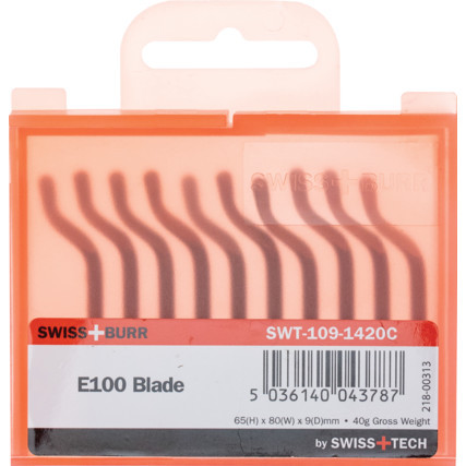 SWISSBURR E100 sorjázó penge acélhoz/alumíniumhoz