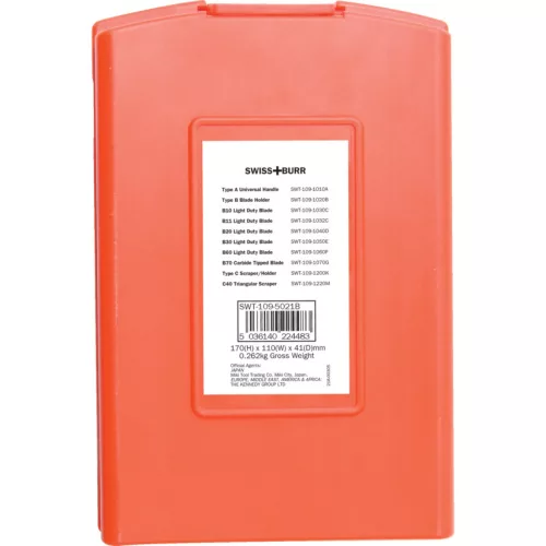 SwissBurr. B ÉS C IPARI SORJÁZÓ ÉS KAPARÓ KÉSZLET 11 DARABOS