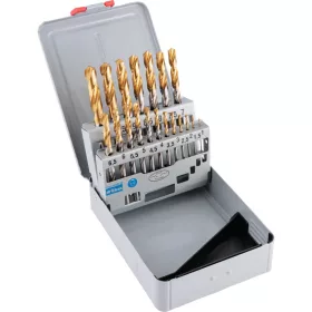 SwissTech. 1-10.00MM X 0.5MM HSS-TIN FÚRÓKÉSZLET 19 DARABOS