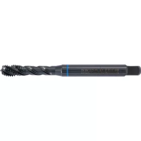 SwissTech. M8X1.25 KÉK GYŰRŰS HSS-EV CSAVART HORNYÚ GÉPI MENETFÚRÓ - OXIDÁLT