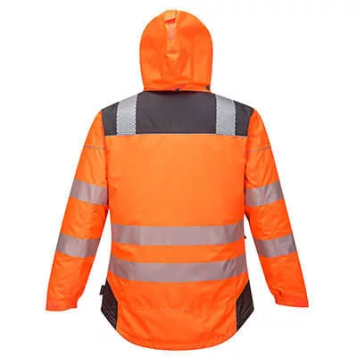 Portwest PW3 Hi-Vis télikabát narancs/szürke