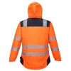 Portwest PW3 Hi-Vis télikabát narancs/navy