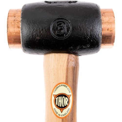 Thor. 04-314 # 3 KALAPÁCS RÉZ BETÉTEKKEL