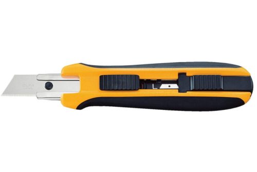 OLFA UTC-1 trapéz pengés ipari kés automata pengerögzítővel, 17.5 mm