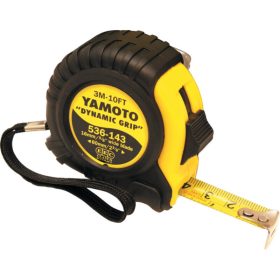   YAMOTO 3 m / 10' szalagzáras mérőszalag gumírozott házban