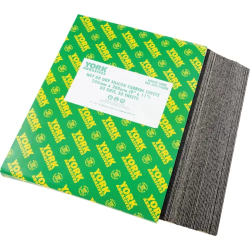 York 9"x11" NEDVES VAGY SZÁRAZ CSISZOLÓPAPÍR P 80