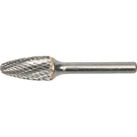   York 6x16mm ívelt gömbvégű turbómaró keresztfogazással