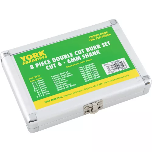 York. 8 DB-OS KERESZTFOGAZÁSÚ TURBÓMARÓ KÉSZLET 6MM-ES SZÁRRAL