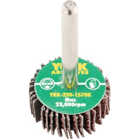 York. 30X10MM AL-OX LAMELLÁS CSAPOS CSISZOLÓKORONG 6MM SZÁRRAL P40