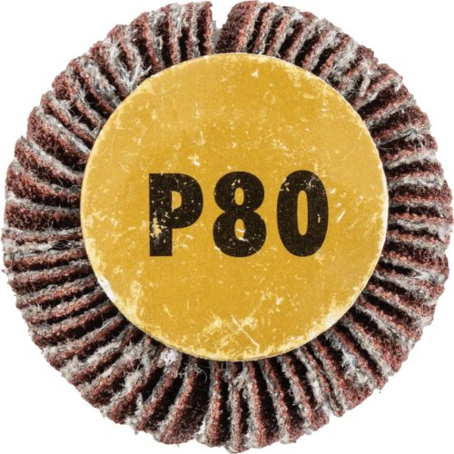 York. 30X10MM AL-OX LAMELLÁS CSAPOS CSISZOLÓKORONG 6MM SZÁRRAL P80