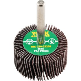 York. 40X20MM AL-OX LAMELLÁS CSAPOS CSISZOLÓKORONGP80-6MM SZÁRRAL