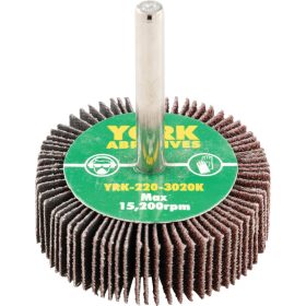 York. 50X15MM AL-OX LAMELLÁS CSAPOS CSISZOLÓKORONGP80-6MM SZÁRRAL