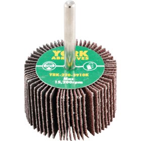 York. 50X30MM AL-OX LAMELLÁS CSAPOS CSISZOLÓKORONGP60-6MM SZÁRRAL