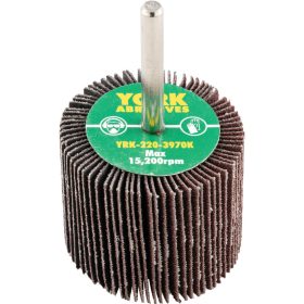 York. 50X40MM AL-OX LAMELLÁS CSAPOS CSISZOLÓKORONGP80-6MM SZÁRRAL