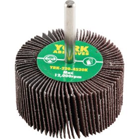 York. 60X30MM AL-OX LAMELLÁS CSAPOS CSISZOLÓKORONGP80-6MM SZÁRRAL