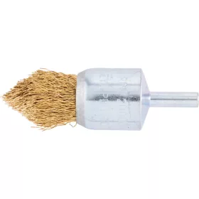   York 15/16" NYITOTT VÉGŰ, CSAVART CSŐTISZTÍTÓ KEFE - SÁRGARÉZ