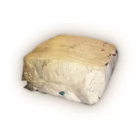 Ipari prémium géprongy 100% pamut fehér 10kg/csomag